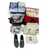 Huge MUSKY and WALLEYE Fishing Collection - Thorne Bros Custom Rods, Reels, Tons of Lures, Tackle Boxes, Fishing Gear, Maps, Fish Finders, Other Tackle and Accessories