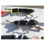 Huge MUSKY and WALLEYE Fishing Collection - Thorne Bros Custom Rods, Reels, Tons of Lures, Tackle Boxes, Fishing Gear, Maps, Fish Finders, Other Tackle and Accessories