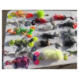 Huge MUSKY and WALLEYE Fishing Collection - Thorne Bros Custom Rods, Reels, Tons of Lures, Tackle Boxes, Fishing Gear, Maps, Fish Finders, Other Tackle and Accessories