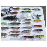 Huge MUSKY and WALLEYE Fishing Collection - Thorne Bros Custom Rods, Reels, Tons of Lures, Tackle Boxes, Fishing Gear, Maps, Fish Finders, Other Tackle and Accessories