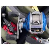 Huge MUSKY and WALLEYE Fishing Collection - Thorne Bros Custom Rods, Reels, Tons of Lures, Tackle Boxes, Fishing Gear, Maps, Fish Finders, Other Tackle and Accessories