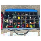 Huge MUSKY and WALLEYE Fishing Collection - Thorne Bros Custom Rods, Reels, Tons of Lures, Tackle Boxes, Fishing Gear, Maps, Fish Finders, Other Tackle and Accessories