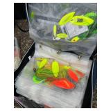 Huge MUSKY and WALLEYE Fishing Collection - Thorne Bros Custom Rods, Reels, Tons of Lures, Tackle Boxes, Fishing Gear, Maps, Fish Finders, Other Tackle and Accessories