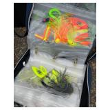 Huge MUSKY and WALLEYE Fishing Collection - Thorne Bros Custom Rods, Reels, Tons of Lures, Tackle Boxes, Fishing Gear, Maps, Fish Finders, Other Tackle and Accessories