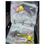 Huge MUSKY and WALLEYE Fishing Collection - Thorne Bros Custom Rods, Reels, Tons of Lures, Tackle Boxes, Fishing Gear, Maps, Fish Finders, Other Tackle and Accessories