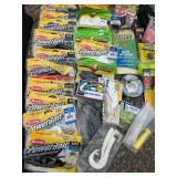 Huge MUSKY and WALLEYE Fishing Collection - Thorne Bros Custom Rods, Reels, Tons of Lures, Tackle Boxes, Fishing Gear, Maps, Fish Finders, Other Tackle and Accessories