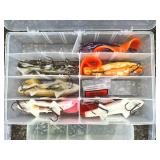 Huge MUSKY and WALLEYE Fishing Collection - Thorne Bros Custom Rods, Reels, Tons of Lures, Tackle Boxes, Fishing Gear, Maps, Fish Finders, Other Tackle and Accessories