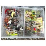 Huge MUSKY and WALLEYE Fishing Collection - Thorne Bros Custom Rods, Reels, Tons of Lures, Tackle Boxes, Fishing Gear, Maps, Fish Finders, Other Tackle and Accessories