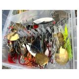 Huge MUSKY and WALLEYE Fishing Collection - Thorne Bros Custom Rods, Reels, Tons of Lures, Tackle Boxes, Fishing Gear, Maps, Fish Finders, Other Tackle and Accessories