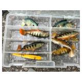 Huge MUSKY and WALLEYE Fishing Collection - Thorne Bros Custom Rods, Reels, Tons of Lures, Tackle Boxes, Fishing Gear, Maps, Fish Finders, Other Tackle and Accessories