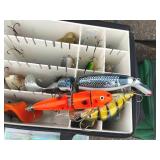 Huge MUSKY and WALLEYE Fishing Collection - Thorne Bros Custom Rods, Reels, Tons of Lures, Tackle Boxes, Fishing Gear, Maps, Fish Finders, Other Tackle and Accessories