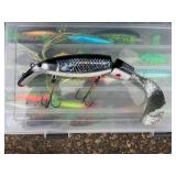 Huge MUSKY and WALLEYE Fishing Collection - Thorne Bros Custom Rods, Reels, Tons of Lures, Tackle Boxes, Fishing Gear, Maps, Fish Finders, Other Tackle and Accessories