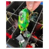 Huge MUSKY and WALLEYE Fishing Collection - Thorne Bros Custom Rods, Reels, Tons of Lures, Tackle Boxes, Fishing Gear, Maps, Fish Finders, Other Tackle and Accessories