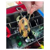 Huge MUSKY and WALLEYE Fishing Collection - Thorne Bros Custom Rods, Reels, Tons of Lures, Tackle Boxes, Fishing Gear, Maps, Fish Finders, Other Tackle and Accessories