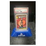 2022 Donruss UFC Connor Mcgregor Octagon Marvel's psa 8