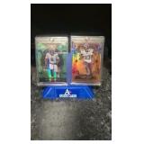 2022 Panini select Lewis Cine Dragon scale 06/99. / 2024 Panini Gold Standard Aaron Jones 09/14