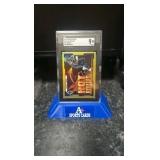 2021 Panini Phoenix Hr- Dk Metcalf Hot Routes Yellow 46/75 SGC 9