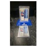 2025 Donruss Riley Leonard  Green Auto/2025 Panini Donruss - RatedRookie Riley Leonard #341 OptRed Pandora Prizm