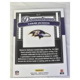 Lamar Jackson 2025 Panini Donruss Downtown #1 Jumbo - Baltimore Ravens Football Card Lamar Jackson 2025 Panini Donruss Downtown #1 Jumbo - Baltimore Ravens Football Card