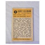 Harry Heilmann 1963 Bazooka #2 - Detroit Tigers Vintage Baseball Card Harry Heilmann 1963 Bazooka #2 - Detroit Tigers Vintage Baseball Card