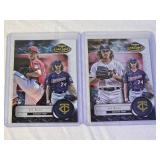 Lot of 2 Joe Ryan Rookie Baseball Cards - Topps Gold Label - Minnesota Twins. Lot of 2 Joe Ryan Rookie Baseball Cards - Topps Gold Label - Minnesota Twins.