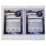 Lot of 2 Joe Ryan Rookie Baseball Cards - Topps Gold Label - Minnesota Twins. Lot of 2 Joe Ryan Rookie Baseball Cards - Topps Gold Label - Minnesota Twins.