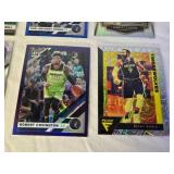 Lot of 14 Minnesota Timberwolves Basketball Cards Featuring Karl-Anthony Towns, D'Angelo Russell, Ricky Rubio and More with Special Features Including Rookie, Holo, and Fireworks Variants Lot of 14 Minnesota Timberwolves Basketball Cards Featuring Karl-Anthony Towns, D'Angelo Russell, Ricky Rubio and More with Special Features Including Rookie, Holo, and Fireworks Variants
