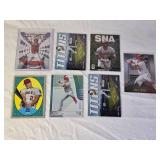Lot of 7 Mike Trout Baseball Cards Including Refractors and Insert Lot of 7 Mike Trout Baseball Cards Including Refractors and Insert