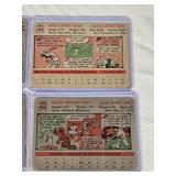 Lot of 5 Vintage Baseball Cards Featuring Harvey Kuenn, Billy Hoeft, Bobby Avila, Don Liddle, and Wes Westrum from 1956 Topps Lot of 5 Vintage Baseball Cards Featuring Harvey Kuenn, Billy Hoeft, Bobby Avila, Don Liddle, and Wes Westrum from 1956 Topps