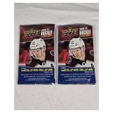 Lot of 2 Unopened Packs of 2020-21 Upper Deck Hockey Extended Series Lot of 2 Unopened Packs of 2020-21 Upper Deck Hockey Extended Series