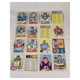 Lot of 16 Vintage Football Cards from the Late 60s Featuring Joe Ferguson, Dave Grayson, and Johnny Roland Lot of 16 Vintage Football Cards from the Late 60s Featuring Joe Ferguson, Dave Grayson, and Johnny Roland