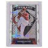 Shohei Ohtani 2022 Panini Chronicles Crusade Refractor Prizm #5 - Los Angeles Baseball Card Shohei Ohtani 2022 Panini Chronicles Crusade Refractor Prizm #5 - Los Angeles Baseball Card