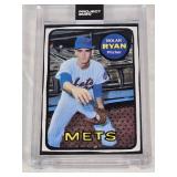 Nolan Ryan 1969 Topps Project 2020 by Joshua Vides #87 - New York Mets Baseball Card Nolan Ryan 1969 Topps Project 2020 by Joshua Vides #87 - New York Mets Baseball Card