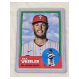 Zack Wheeler 2022 Topps Green Border SP #2 and Numbered 72/125 - Philadelphia Phillies Baseball Card Zack Wheeler 2022 Topps Green Border SP #2 and Numbered 72/125 - Philadelphia Phillies Baseball Card