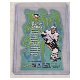 Sidney Crosby 2021-22 Skybox Metal Universe Big Man on Ice Die Cut #BM-1 - Pittsburgh Penguins Hockey Card Sidney Crosby 2021-22 Skybox Metal Universe Big Man on Ice Die Cut #BM-1 - Pittsburgh Penguins Hockey Card