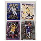 Lot of 8 LeBron James Basketball Cards including Panini, Mosaic, and NBA Hoops with special features like Thunder Lane and Dynamos. Lot of 8 LeBron James Basketball Cards including Panini, Mosaic, and NBA Hoops with special features like Thunder Lane and Dynamos.