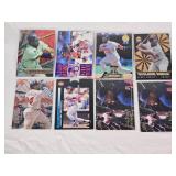 Lot of 8 Kirby Puckett Baseball Cards including Fleer, Upper Deck, and Post. Features include Cyclone Squad, League Leader, and Heading to the Hall. Lot of 8 Kirby Puckett Baseball Cards including Fleer, Upper Deck, and Post. Features include Cyclone Squad, League Leader, and Heading to the Hall.