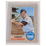Harmon Killebrew 1968 Topps #220 - Minnesota Twins Vintage Baseball Card Harmon Killebrew 1968 Topps #220 - Minnesota Twins Vintage Baseball Card