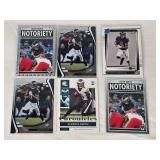 Lot of 6 Football Cards Featuring Jalen Hurts and DeVonta Smith - Includes Rookie Cards and Notoriety Inserts Lot of 6 Football Cards Featuring Jalen Hurts and DeVonta Smith - Includes Rookie Cards and Notoriety Inserts