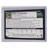 Max Scherzer Rookie 2008 Bowman #BDP33 - Arizona Diamondbacks Baseball Card Max Scherzer Rookie 2008 Bowman #BDP33 - Arizona Diamondbacks Baseball Card