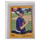 Joe Mauer Rookie 2002 Topps #622 - Minnesota Twins Baseball Card Joe Mauer Rookie 2002 Topps #622 - Minnesota Twins Baseball Card