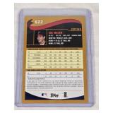 Joe Mauer Rookie 2002 Topps #622 - Minnesota Twins Baseball Card Joe Mauer Rookie 2002 Topps #622 - Minnesota Twins Baseball Card