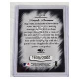 Frank Thomas 1997 Donruss Studio Gold Press Proof Insert and Numbered 1935/2000- Chicago White Sox Baseball Card Frank Thomas 1997 Donruss Studio Gold Press Proof Insert and Numbered 1935/2000- Chicago White Sox Baseball Card