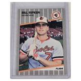 Bill Ripken Rookie 1989 Fleer #616 Blacked out Bat - Baltimore Orioles Baseball Card Bill Ripken Rookie 1989 Fleer #616 Blacked out Bat - Baltimore Orioles Baseball Card