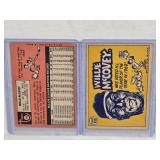 Lot of 2 Willie McCovey Baseball Cards Including 1969 Topps All-Star and 1970 Topps Lot of 2 Willie McCovey Baseball Cards Including 1969 Topps All-Star and 1970 Topps