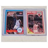 Lot of 2 Michael Jordan Basketball Cards including Fleer Retro and Fleer Scoring Leader Cards Lot of 2 Michael Jordan Basketball Cards including Fleer Retro and Fleer Scoring Leader Cards