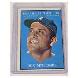 Don Newcombe 1956 Topps Most Valuable Player a 1961 Topps Card #483 - Brooklyn Dodgers Vintage Baseball Card Don Newcombe 1956 Topps Most Valuable Player a 1961 Topps Card #483 - Brooklyn Dodgers Vintage Baseball Card