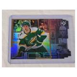 Brock Faber Rookie 2022-23 Upper Deck UD3 Die Cut #7 - Minnesota Wild Hockey Card Brock Faber Rookie 2022-23 Upper Deck UD3 Die Cut #7 - Minnesota Wild Hockey Card