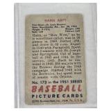 Hank Arft 1951 Bowman #173 - St. Louis Browns Vintage Baseball Card Hank Arft 1951 Bowman #173 - St. Louis Browns Vintage Baseball Card