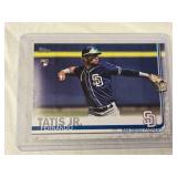 Fernando Tatis Jr. Rookie 2019 Topps #410 - San Diego Padres Baseball Card Fernando Tatis Jr. Rookie 2019 Topps #410 - San Diego Padres Baseball Card